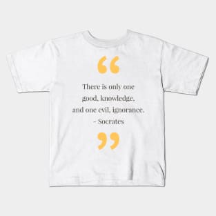 philosophy quotes Kids T-Shirt